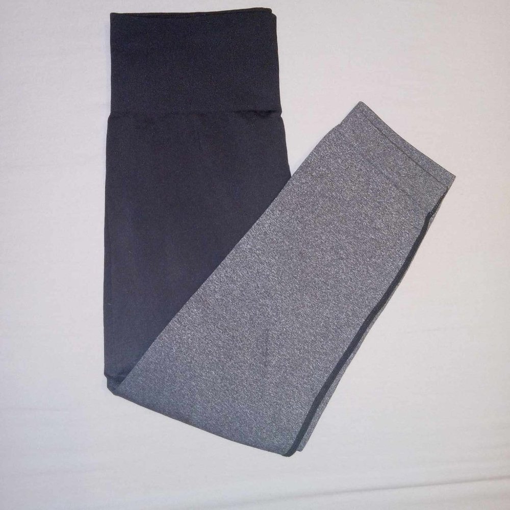 CVG Seamless Ombre Leggings | Black - Small / Capri EUC